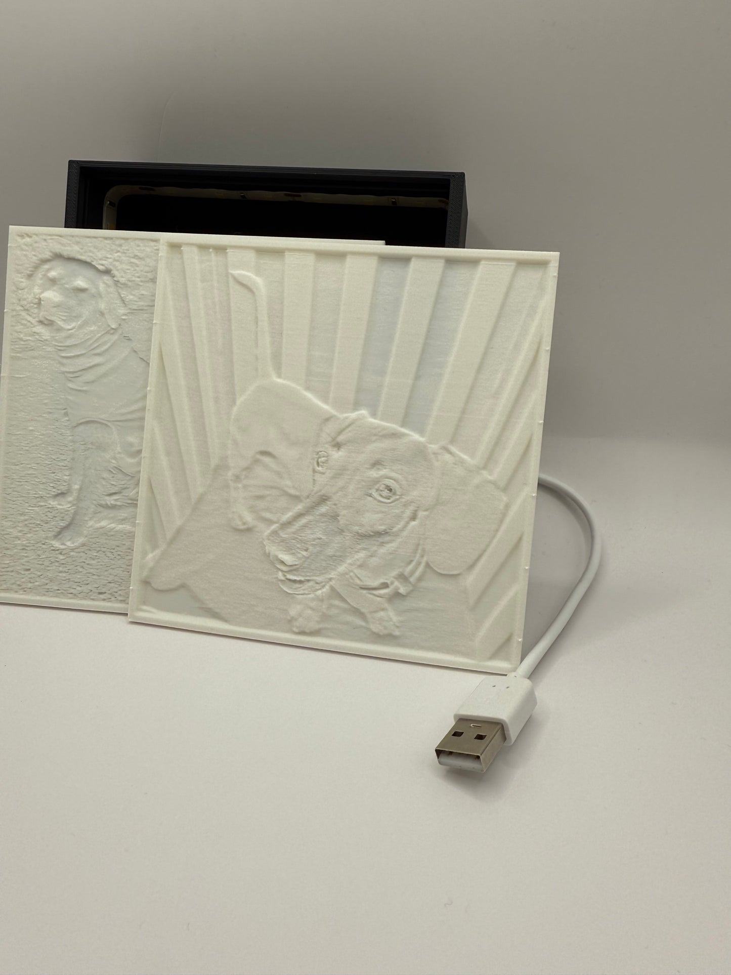 Personalisierte Lithophane – Austauschbare Bilder für deine LED-Box