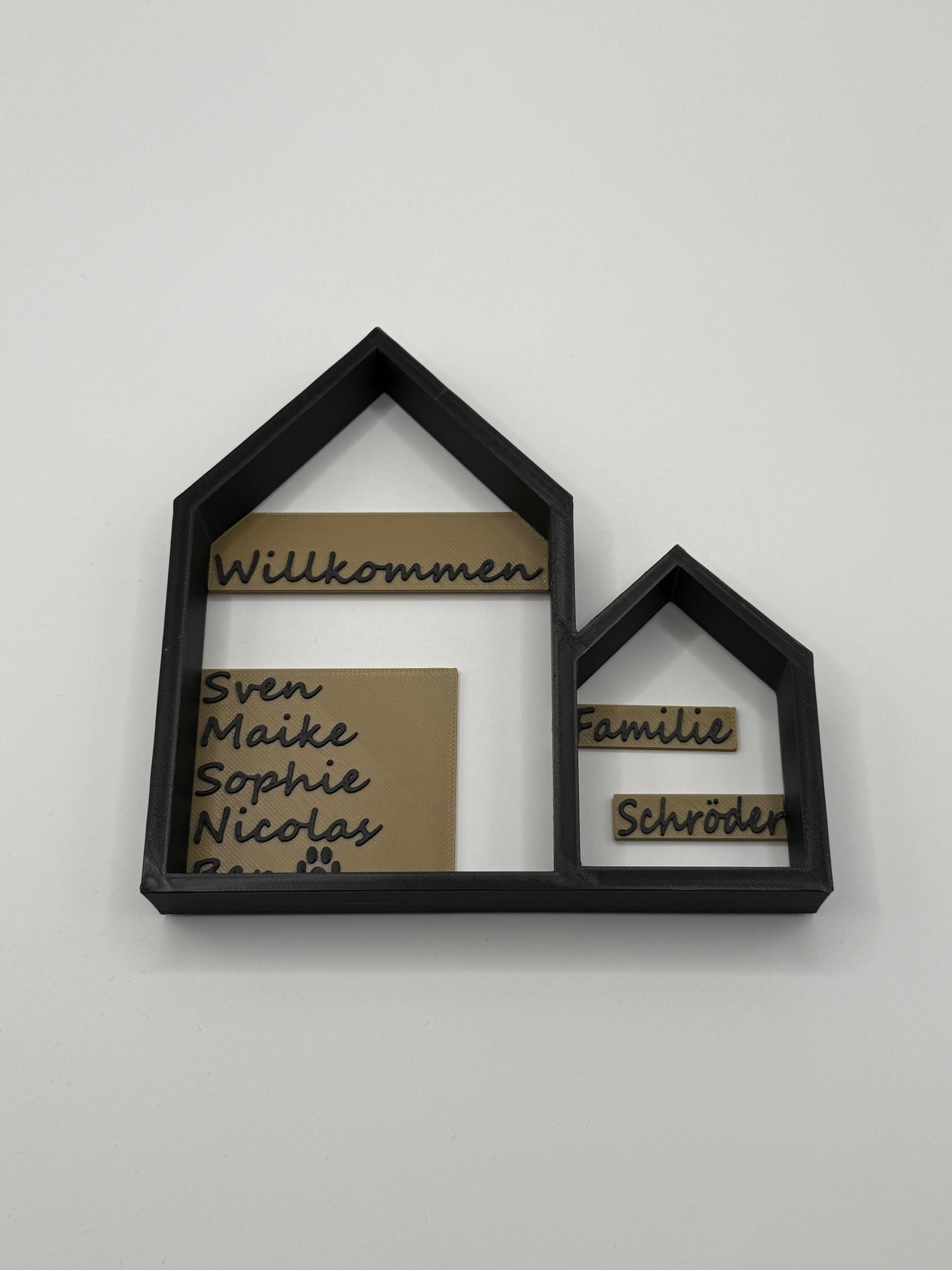 Familienschild Home